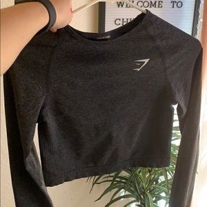 Gymshark long sleeve crop top